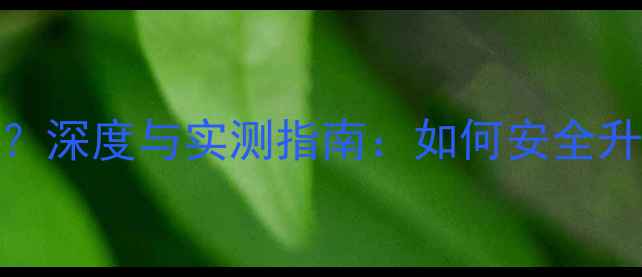 图片 Y700可以换显卡吗？深度与实测指南：如何安全升级你的游戏本性能