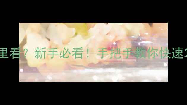 图片 单反相机光圈在哪里看？新手必看！手把手教你快速掌握三大核心参数2