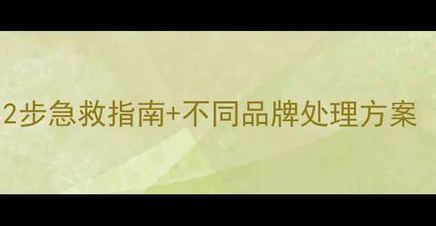 图片 手机进水后如何处理？权威12步急救指南+不同品牌处理方案（附华为苹果小米官方建议）