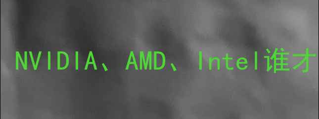 图片 显卡品牌大比拼：NVIDIA、AMD、Intel谁才是你的最优解？1