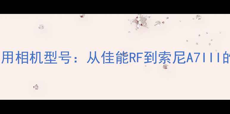 图片 滨田英明常用相机型号：从佳能RF到索尼A7III的进阶之路1