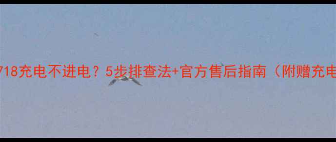 图片 魅族161718充电不进电？5步排查法+官方售后指南（附赠充电技巧）2