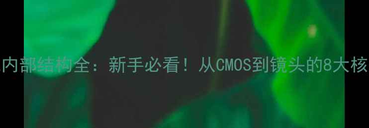 图片 📸数码相机内部结构全：新手必看！从CMOS到镜头的8大核心组件拆解