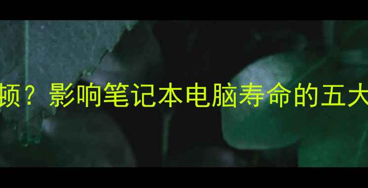 图片 10年不卡顿？影响笔记本电脑寿命的五大核心因素