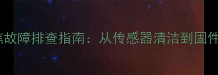 图片 单反微单相机自动对焦故障排查指南：从传感器清洁到固件升级的完整解决方案2