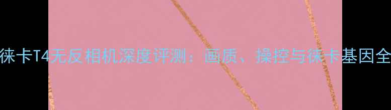 图片 徕卡T4无反相机深度评测：画质、操控与徕卡基因全